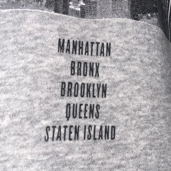 Gray New York Hoodie - Picture 3 of 4
